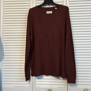 Cognac colored Thermal Shirt